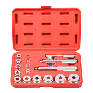 Набір оправок для запресовування підшипників сальників 17 пр. REWOLT T2039