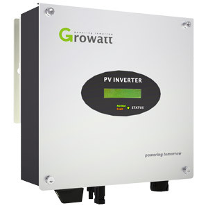 Сетевой солнечный инвертор GROWATT 3 кВт, 220 В - фото 1 - id-p476651135
