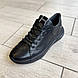 Трендові чоловічі шкіряні кеди 40 розмір, фото 2