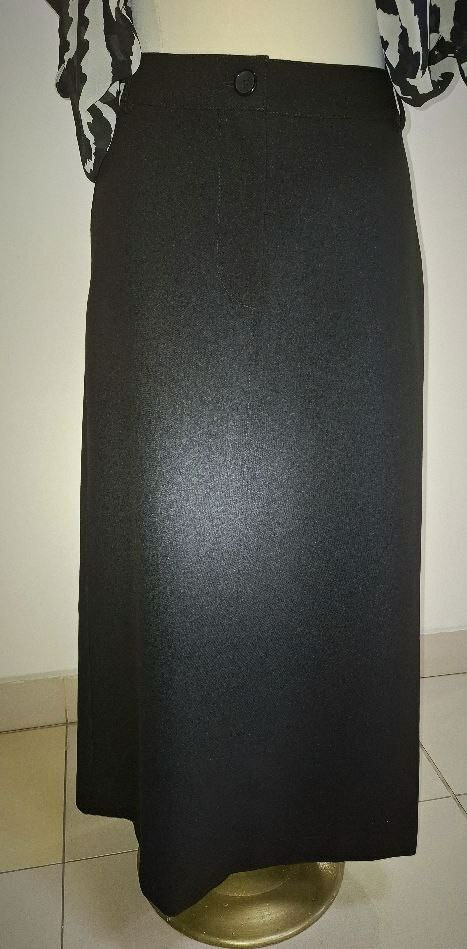 Спідниця чорна  з кишенями Modna KAZKA MKKS190-1, фото 1