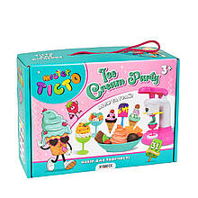 НАБІР ДЛЯ ЛІПЛЕННЯ Містер тісто 15 штук 41006 корзинці Strateg українською мовою коробці 16,5*8,5*11,5