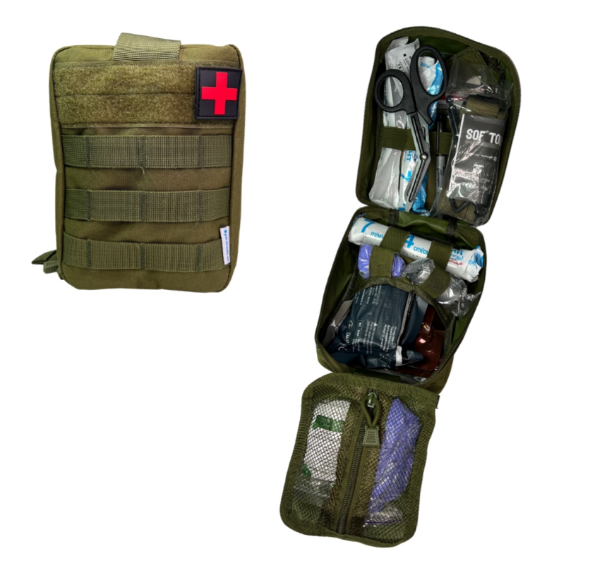 Аптечка тактична First Aid Kit v.1 (з турнікетом SOF-T Gen 5), фото 1