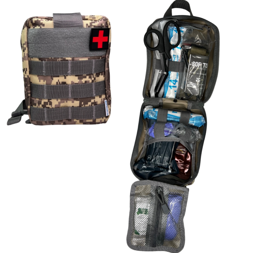 Аптечка тактична First Aid Kit v.2 (з турнікетом SOF-T Gen 5), фото 1