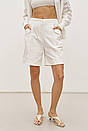 Шорти жіночі білі MKRM4258-2, фото 4
