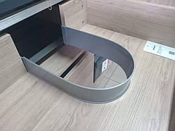 Огорожа сифона для ящика під мийку Volpato для ДСП 16мм сірий