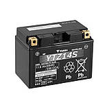 Мотоакумулятор Yuasa High Performance MF VRLA Battery 12В 11.8Ач 230А(EN) L+ YTZ14S(GEL), фото 2