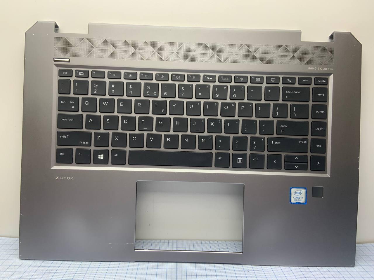 HP ZBook 15 Studio G5 Корпус С (топкейс з клавіатурою, середня частина) (L30668-B31) 3.8A бу, фото 1