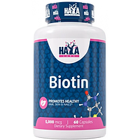 Haya Labs Biotin 5000 mcg 60 капсул