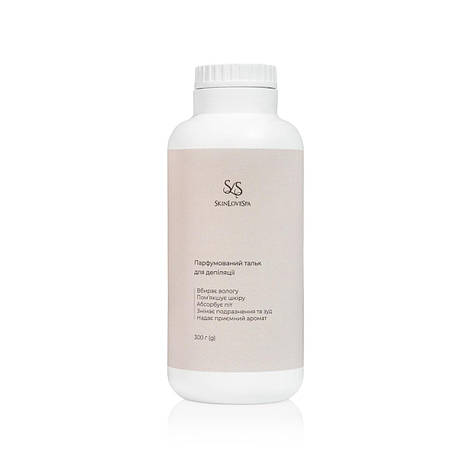 Тальк для депіляції парфумований ТМ SkinLoveSpa 300 г, фото 1