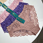 Жіночі ажурні трусики Biweier #087, фото 5