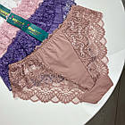 Жіночі ажурні трусики Biweier #087, фото 4