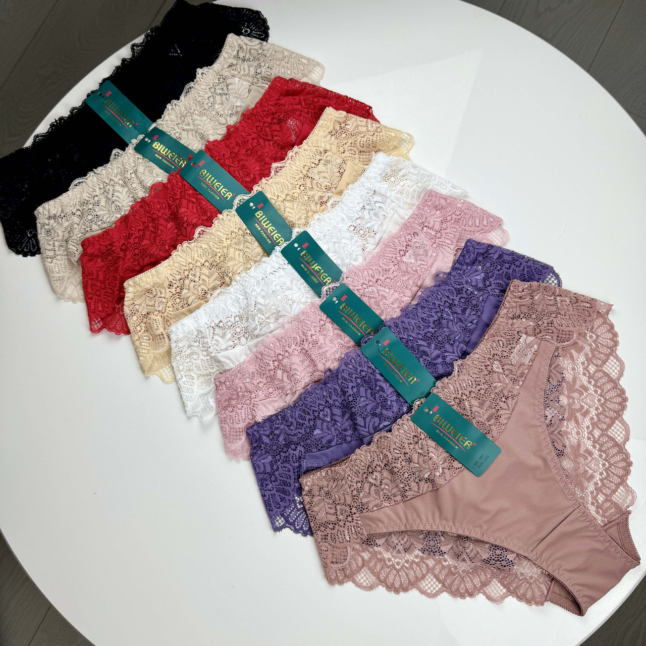 Жіночі ажурні трусики Biweier #087, фото 1