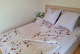 Постільна білизна Ранфорс 06, полуторна 150х220 см, на кнопках