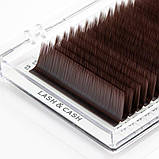Вії Velvet Brown LASH&CASH SCULPTOR CC 0.07 (7-13) 28ліній, фото 2