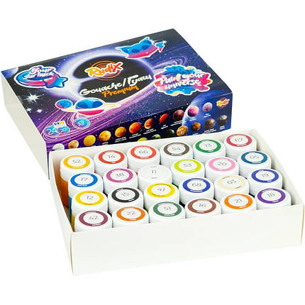 Гуаш 24 кольори, 20 мл, Rudix PREMIUM, фото 2