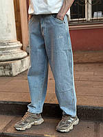 Чоловічі джисни Dime світлі Джинси осінній Дайм широкі Baggy Світло сині джинси дайм оверсайз dime сині XC-L