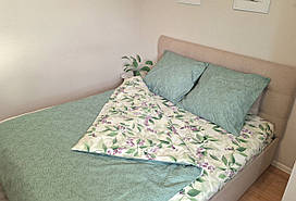 Постільна білизна Ранфорс 04, полуторна 150х220 см, на кнопках