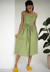 Сарафан зелений KAPTSOVA MKKS333-1