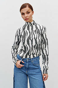 Жіночий гольф з анімалістичним принтом RICA MARE MKRM4233-1