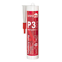 Рідкі цвяхи Білі акрилові Acrylin Р3 DivoFix 0.3 л