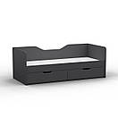 Ліжко-софа з висувними шухлядами. Спальне місце 80х190 см., фото 2