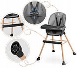 Стільчик для годування для дітей регульований крісло 3в1 подачний стілець Nukido, фото 9