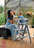 Стільчак для годування дерев'яне крісло функція крісла прослужить 12 років, фото 4