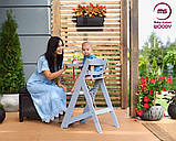 Стільчак для годування дерев'яне крісло функція крісла прослужить 12 років, фото 6