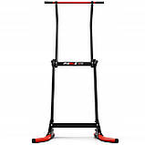 Ручки для вправ на прес драбина для підтягувань стаціонарний спортивний інвентар K-sport, фото 7