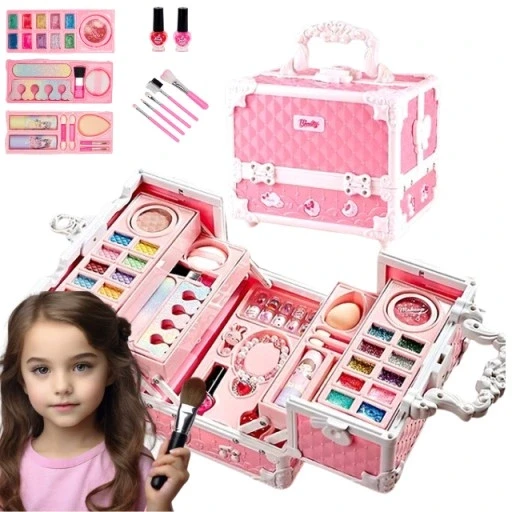 Чемоданчик з косметикою для дівчинки набір краси для маленької принцеси, фото 1