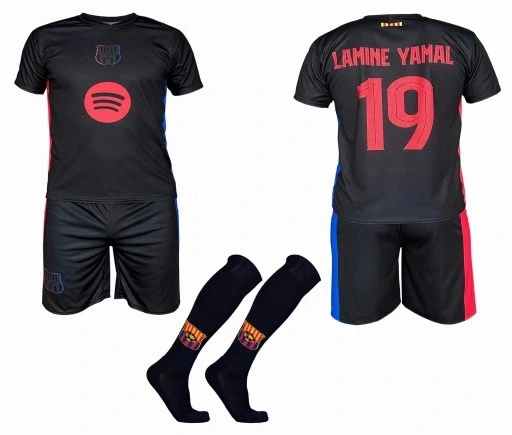 Ламіне ямал барселона комплект футбольного одягу: футболка шорти гетри 116, фото 1