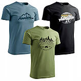 Чоловіча футболка набір 3шт T-shirt комплект 3пак відмінні футболки на кожен день, фото 2