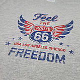 Футболки 3шт чоловічі набір футболок для щоденного використання оригінальний комплект Route66, фото 7