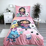 Дитяча постіль 140x200 "кішечий будиночок габі"від Gabby's Dollhouse, фото 4