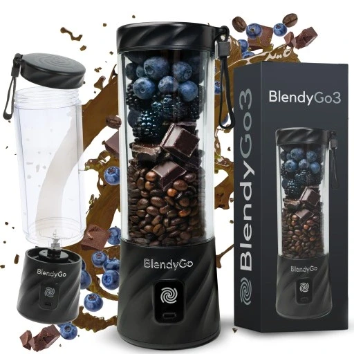 Оригінальний блендер Blendygo 3 бездротовий Usb | блендер нового покоління, фото 1