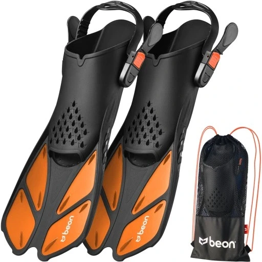 Ласти для плавання дайвінгу снорклінгу регульовані для відпочинку Beon 42-47, фото 1