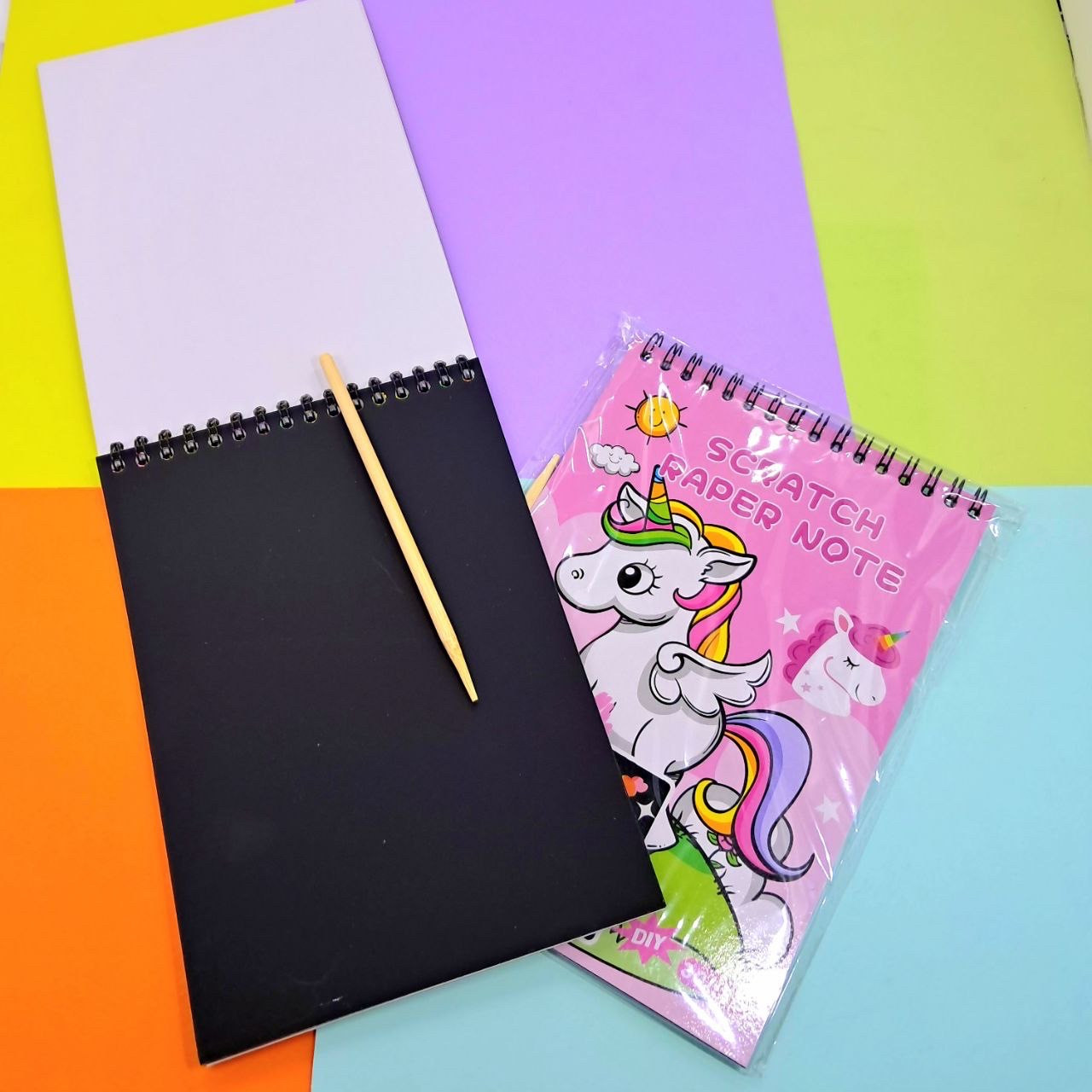 Блокнот гравюра чорний А5 8 аркушів, фото 1