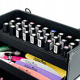 Великий косметичний куфер Xl для лампи лаків ч-ч, фото 5