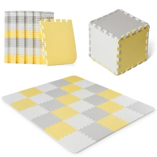 Освітня мати-пазл із м'якої легкої складної піни Kinderkraft Luno, фото 1