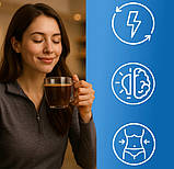 Набір з 2 штук розчинна грибна кава 9 в 1 Soplówka Clear Mushroom Coffee какао х2, фото 9