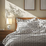 Постільна білизна з краю 160x200 зразок білава груба польща, фото 3