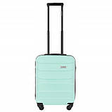 Barrens сумка-валіза кабінова подорожна м'ята 55x40x20cm Ryanair Wizzair, фото 4