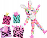 Barbie Cutie Reveal кольорові мрії лялька в костюмі тварини-кролика, фото 4