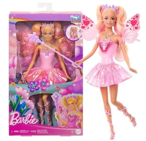 Лялька Barbie фея з магічною паличкою магічна зміна кольору Jcp76, фото 1