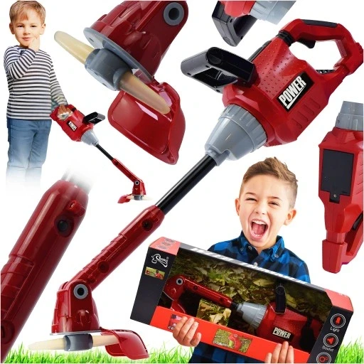 Безпечна косилка-триммер для дітей з рухомою головкою та звуком, фото 1