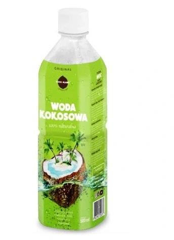 Набір 24 штуки кокосова вода 100% Coco Planet 0,5 л шт. 24 штуки, фото 1