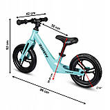 Велосипед біговий для дітей "bergen" для хлопчика легкий і стабільний, фото 5