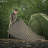 Туристичний надувний двомісний матрац карімата M-tac 195x120, фото 3