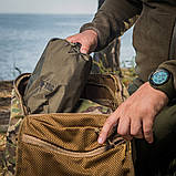 Туристичний надувний двомісний матрац карімата M-tac 195x120, фото 7