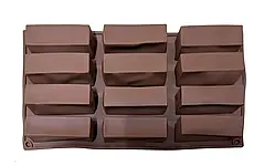 Форма силіконова для випікання Бруски з 12 шт УЦІНКА